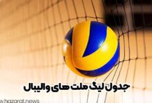 جدول لیگ ملت های والیبال